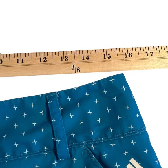 Adidas Adizero Blue Retro Techwear Sporty Chic Athletic Short Short Size 6 - Picture 7 of 13